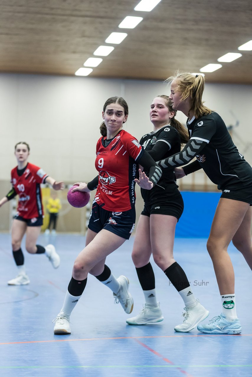 Bild 148 - B-Juniorinnen SG HH Nord - SV Henstedt Ulzburg : Ergebnis: 23:22